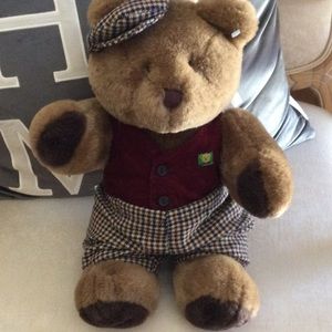 Vintage Bearland Plush Jointed Teddy